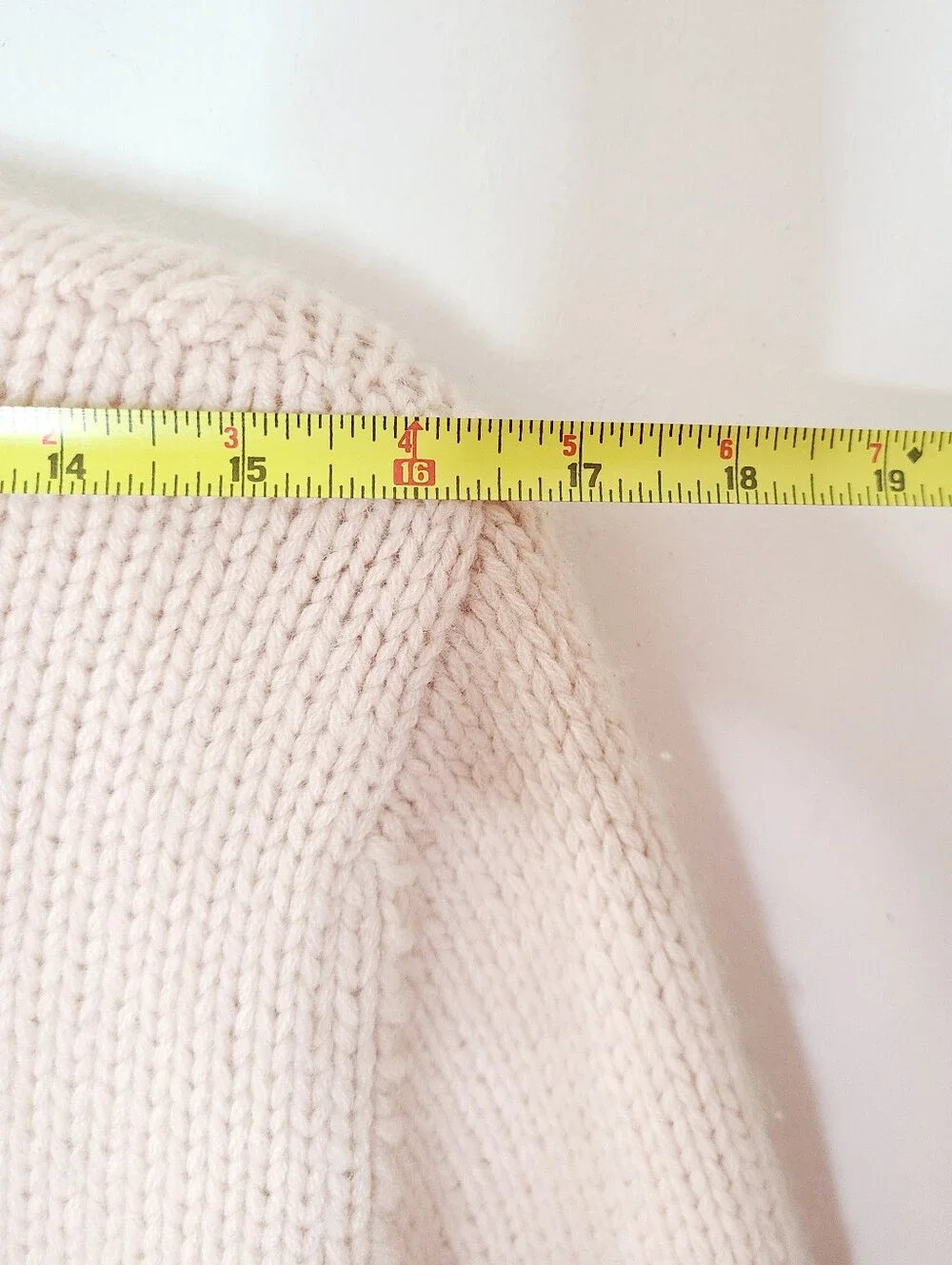 Mariele Waithe by Forté 100% Cashmere Pullover Sweater Soft Peach Fitted XL